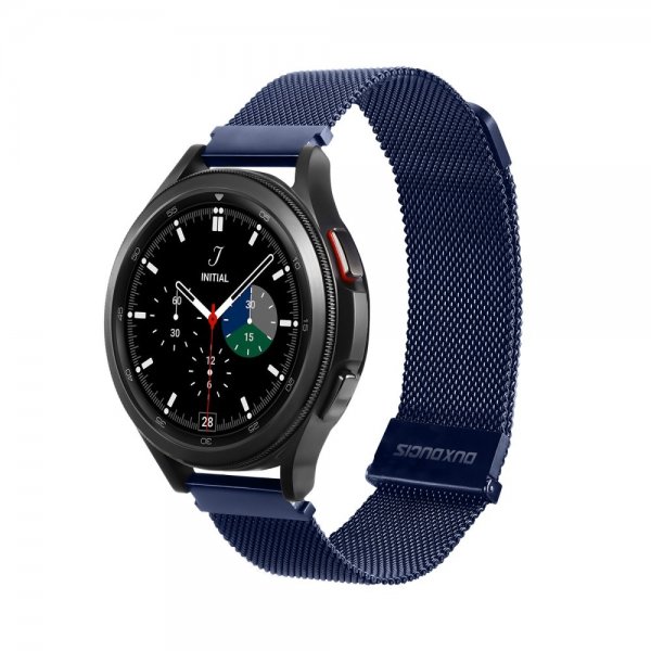 Dux Ducis Samsung Galaxy Watch 20mm Milanese-ranneke Sininen