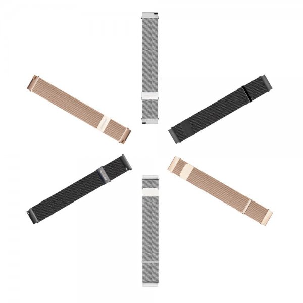 Dux Ducis Samsung Galaxy Watch 20mm Milanese-ranneke, hopea