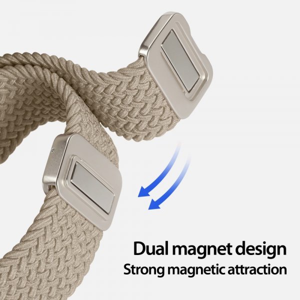 Dux Ducis Samsung Galaxy Watch 20mm Ranneke Mixture Pro Series Beige
