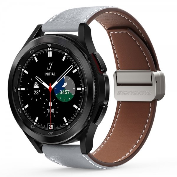 Dux Ducis Samsung Galaxy Watch 20mm Ranneke YA Series Harmaa