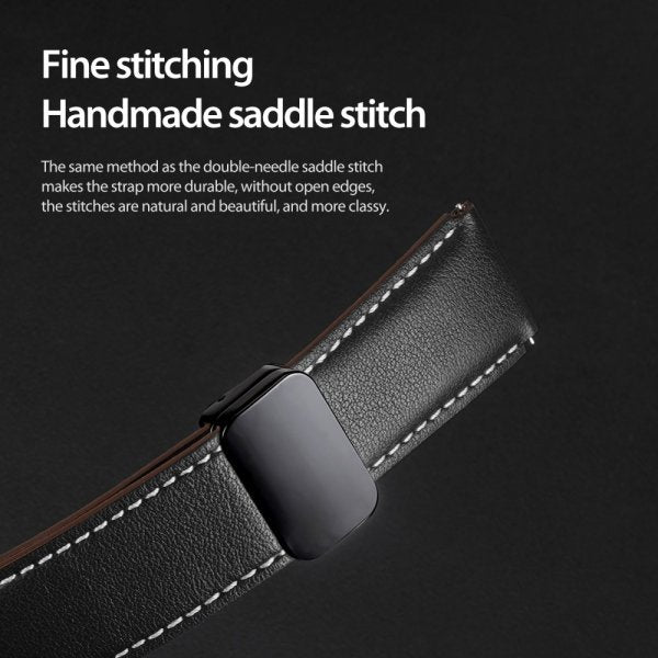 Dux Ducis Samsung Galaxy Watch 20mm Ranneke YA Series Musta