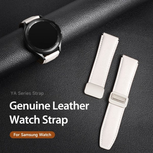 Dux Ducis Samsung Galaxy Watch 20mm Ranneke YA Series Valkoinen