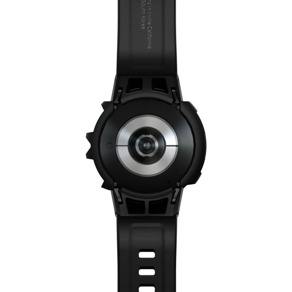 Spigen Samsung Galaxy Watch 4/5 44mm Kuori ja ranneke Rugged Armor Pro Musta