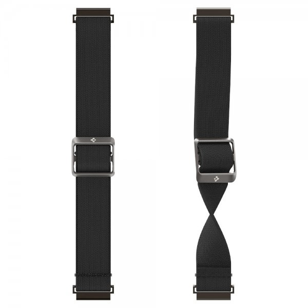Spigen Samsung Galaxy Watch 20mm Lite Fit ranneke, musta