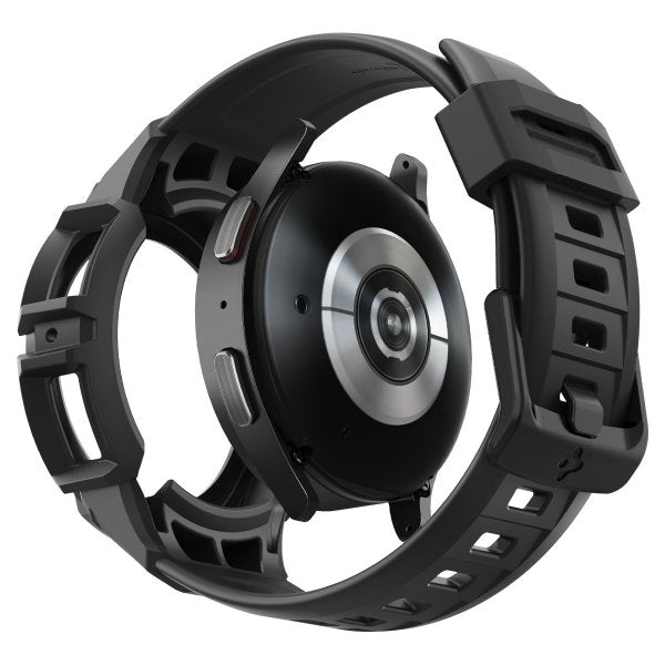 Spigen Samsung Galaxy Watch 5 Pro 45mm Kuori ja ranneke Rugged Armor Pro Musta