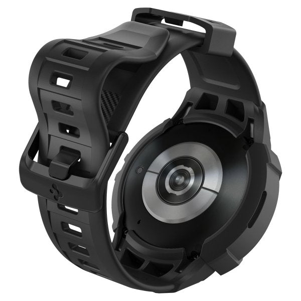 Spigen Samsung Galaxy Watch 5 Pro 45mm Kuori ja ranneke Rugged Armor Pro Musta