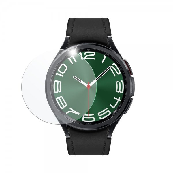 Fixed Samsung Galaxy Watch 6 Classic 47mm Näytönsuoja Panssarilasi 2-pakkaus