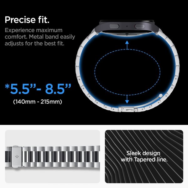 Spigen Samsung Galaxy Watch 7 40/44mm ranneke Modern Fit 316L Hopea