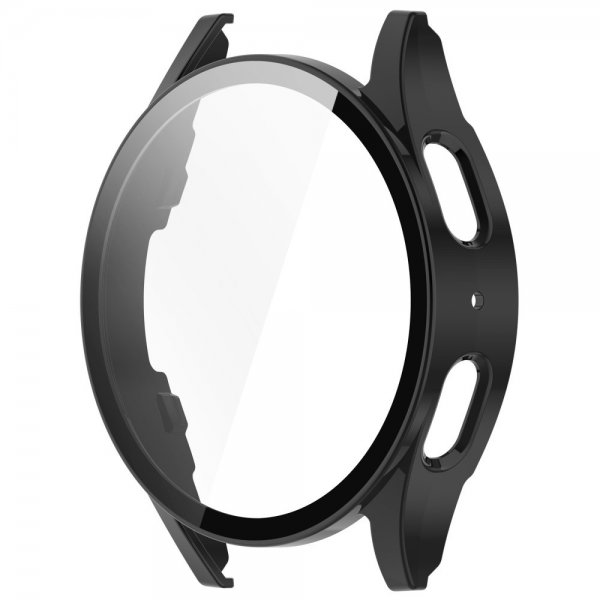 Samsung Galaxy Watch 7 40mm Kotelo Sisäänrakennetulla Näytönsuojalla Musta