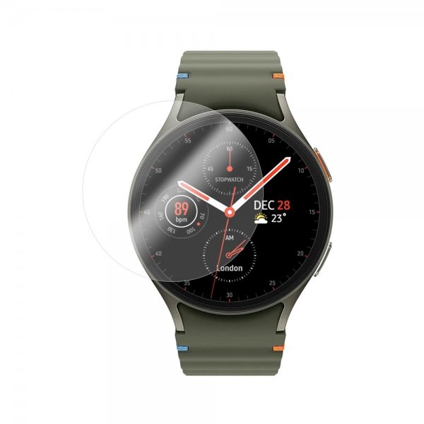 Kiinteä Samsung Galaxy Watch 7 44mm Näytönsuoja Karkaistu Lasi 2-pakkaus