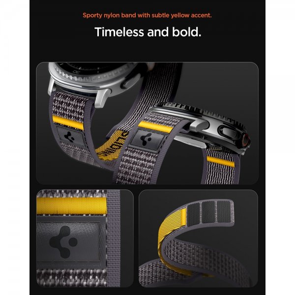Spigen Samsung Galaxy Watch 8 40/44mm/Classic 46mm ranneke Athlex Air Active Gray