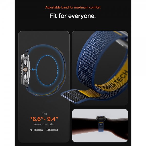 Spigen Samsung Galaxy Watch 8 40/44mm/Classic 46mm ranneke Athlex Air Active Navy