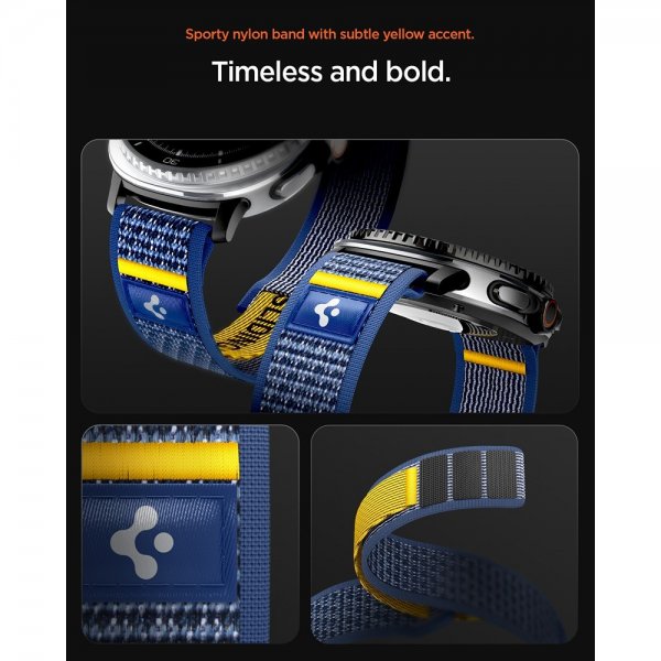 Spigen Samsung Galaxy Watch 8 40/44mm/Classic 46mm ranneke Athlex Air Active Navy