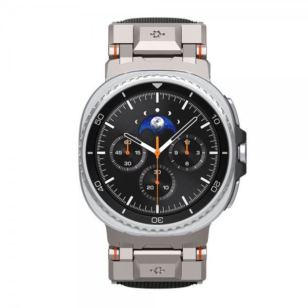 Spigen Samsung Galaxy Watch 8 40/44mm/Classic 46mm -ranneke DuraPro Armor musta