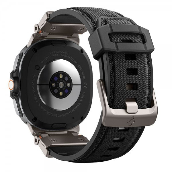 Spigen Samsung Galaxy Watch 8 40/44mm/Classic 46mm -ranneke DuraPro Armor musta