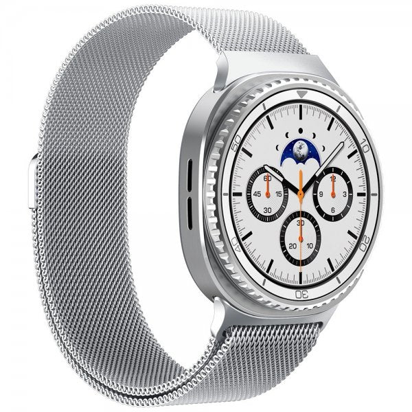 Spigen Samsung Galaxy Watch 8 40/44mm/Classic 46mm ranneke Metal Fit Silver