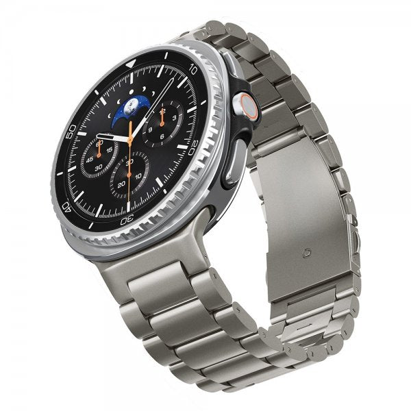 Spigen Samsung Galaxy Watch 8 40/44mm/Classic 46mm ranneke Modern Fit Titanium Natural Titanium