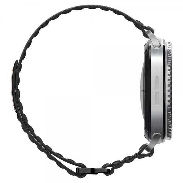Spigen Samsung Galaxy Watch 8 40/44mm/Classic 46mm ranneke WBF0 Musta