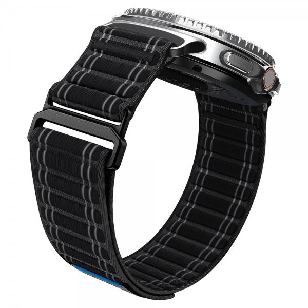 Spigen Samsung Galaxy Watch 8 40/44mm/Classic 46mm ranneke WBF0 Musta