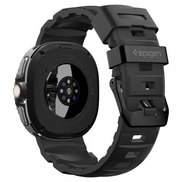 Spigen Samsung Galaxy Watch 8 40/44mm/Classic 46mm ranneke WBS2 musta
