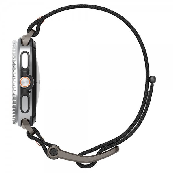 Spigen Samsung Galaxy Watch 8 40/44mm/Classic 46mm -ranneke DuraPro Flex Musta