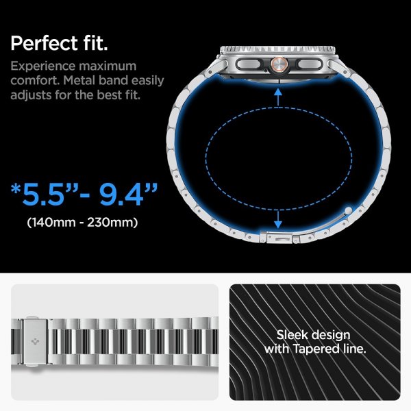 Spigen Samsung Galaxy Watch 8 40/44mm/Classic 46mm ranneke Modern Fit Hopea