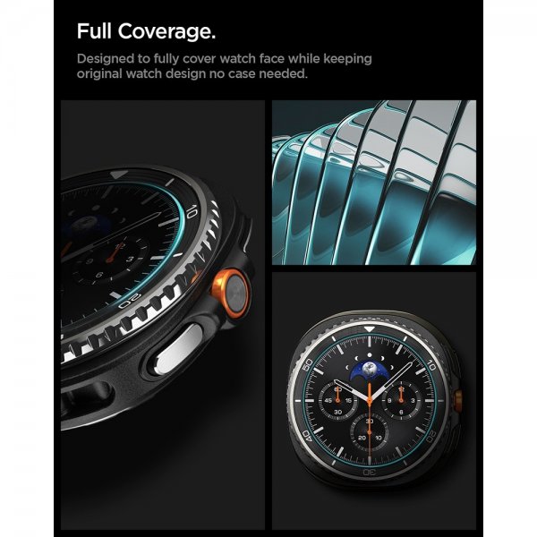 Spigen Samsung Galaxy Watch 8 Classic 46mm Näytönsuoja GLAS.tR EZ Fit 2-pakkaus