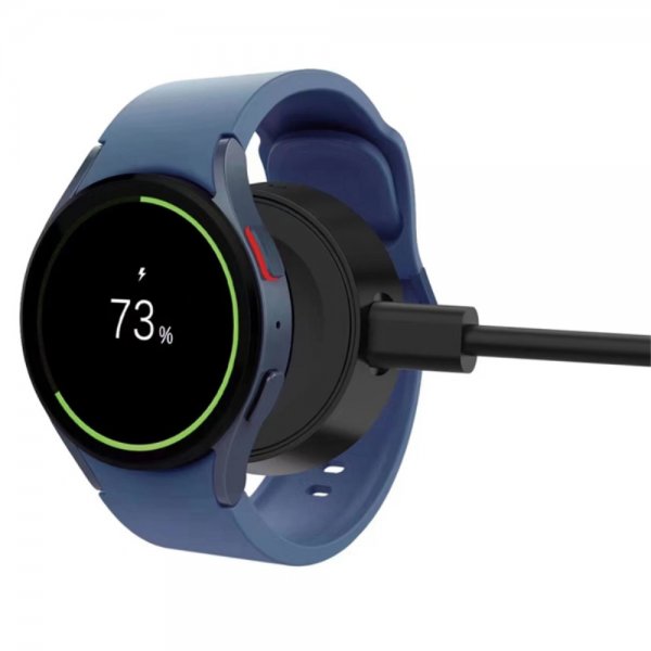 Samsung Galaxy Watch -laturi, kannettava, magneettinen, valkoinen