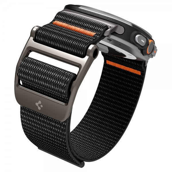 Spigen Samsung Galaxy Watch Ultra -ranneke DuraPro Flex, musta