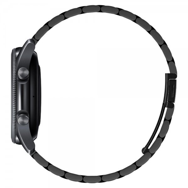 Spigen Samsung Galaxy Watch 22mm ranneke Modern Fit Musta