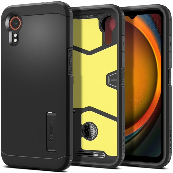 Spigen Samsung Galaxy XCover 7 Suojakuori Tough Armor Musta