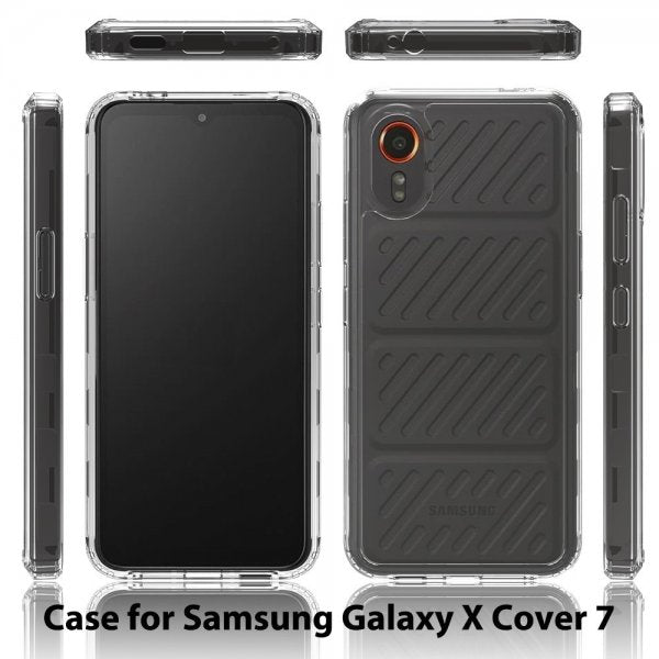 Samsung Galaxy XCover 7 Kuori Läpinäkyvä