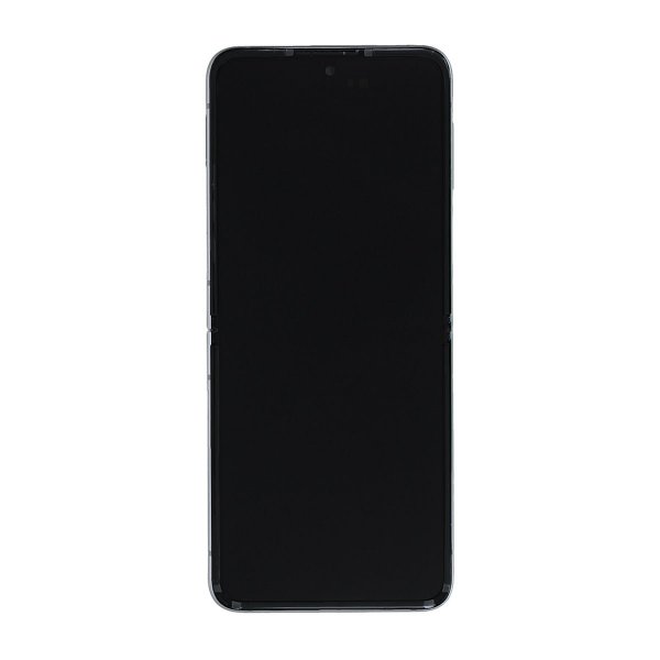 Samsung Galaxy Z Flip 3 5G 2021 (F711) LCD-näyttö, alkuperäinen – kermanvärinen