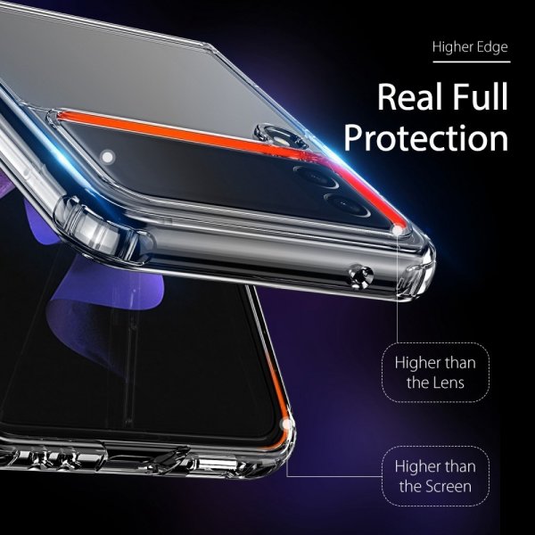 Dux Ducis Samsung Galaxy Z Flip 3 -suojakuori Clin Series Transparent