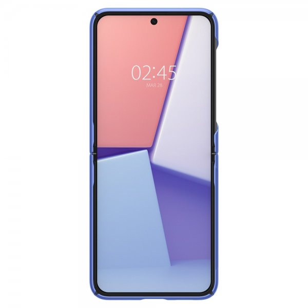 Spigen Samsung Galaxy Z Flip 4 AirSkin -suojakuori, maissinkukkasininen