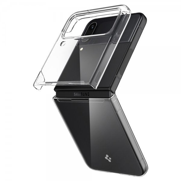 Spigen Samsung Galaxy Z Flip 4 AirSkin Crystal Clear -suojakuori