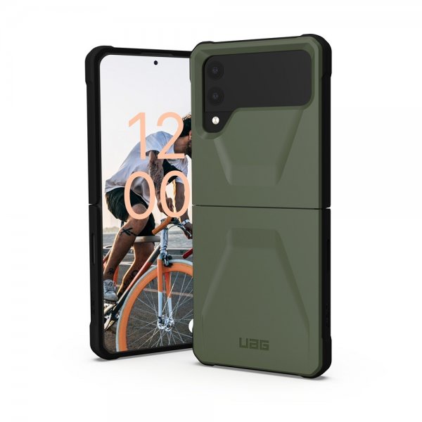 Urban Armor Gear (UAG) Samsung Galaxy Z Flip 4 Suojakuori Civilian Olive Drab