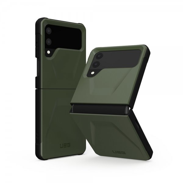 Urban Armor Gear (UAG) Samsung Galaxy Z Flip 4 Suojakuori Civilian Olive Drab