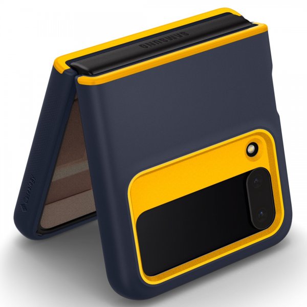 Caseology Samsung Galaxy Z Flip 4 -kuori Nano Pop Blueberry Navy