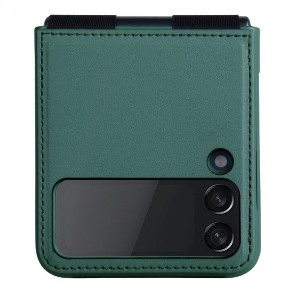 Nillkin Samsung Galaxy Z Flip 4 -kuori Qin Series, vihreä