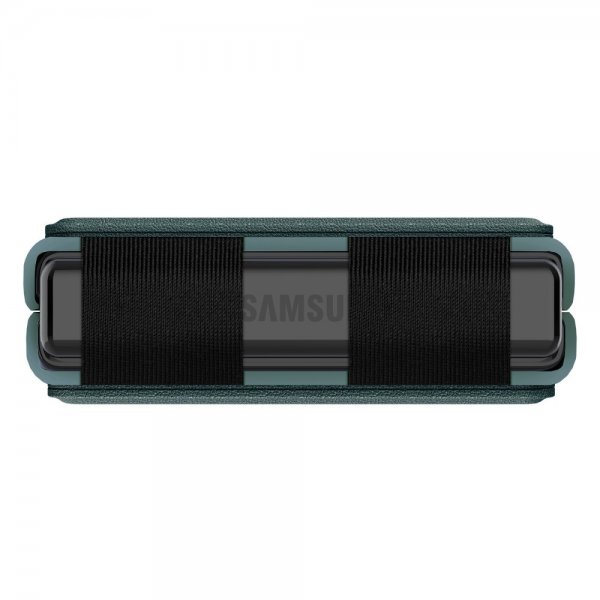 Nillkin Samsung Galaxy Z Flip 4 -kuori Qin Series, vihreä