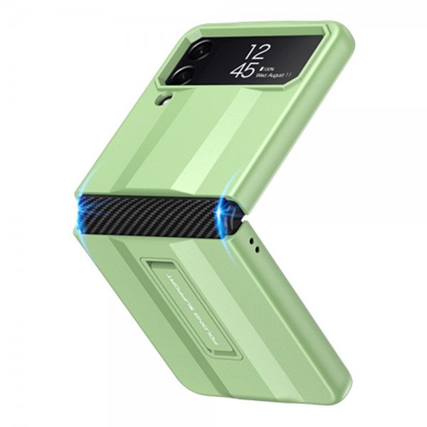 GKK Samsung Galaxy Z Flip 4 -kuori, Super Car Series, vihreä
