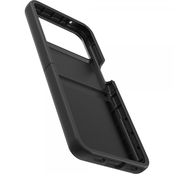 Otterbox Samsung Galaxy Z Flip 4 Symmetry Flex -suojakotelo, musta