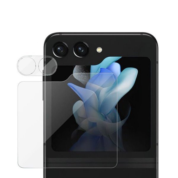 Samsung Galaxy Z Flip 5 Kameran suoja Karkaistu lasi