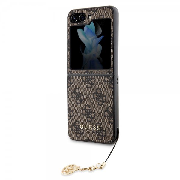 Arvaa Samsung Galaxy Z Flip 5 Kuori 4G Charm Ruskea