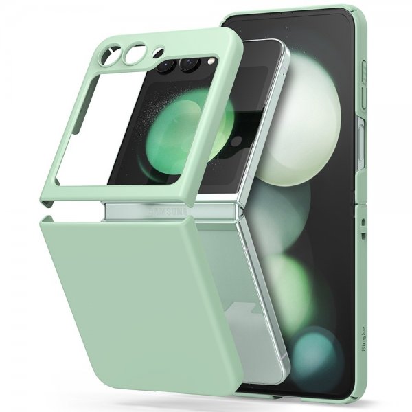 Ringke Samsung Galaxy Z Flip 5 -suojakuori, Slim Mint