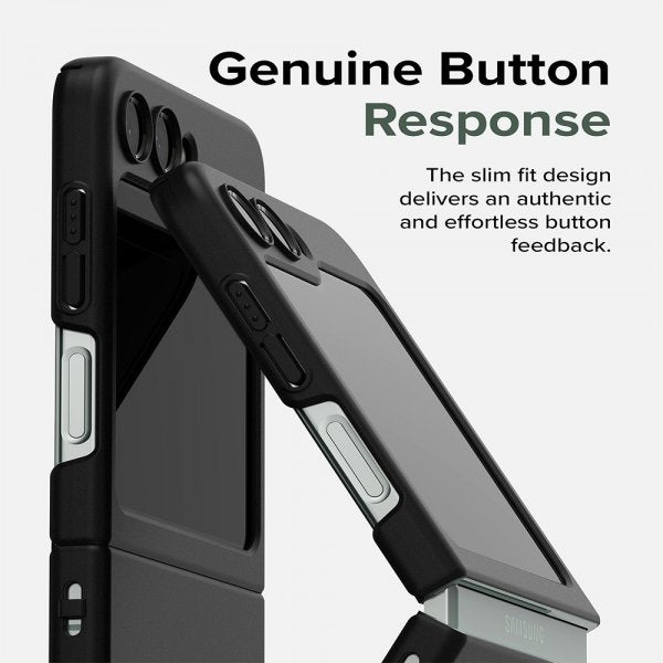 Ringke Samsung Galaxy Z Flip 5 -suojakuori Slim, musta
