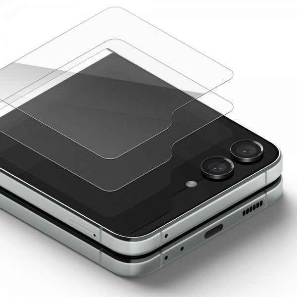 Ringke Samsung Galaxy Z Flip 5 Näytönsuoja Suojalasi 2-pakkaus