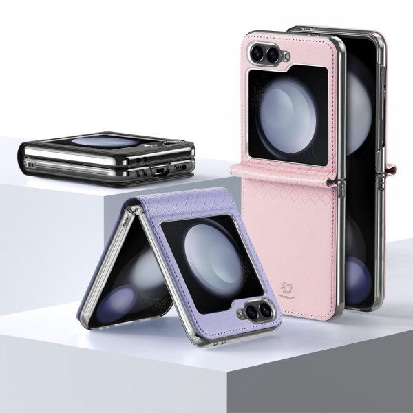 Dux Ducis Samsung Galaxy Z Flip 6/Flip 7 FE suojakuori Bril Series musta