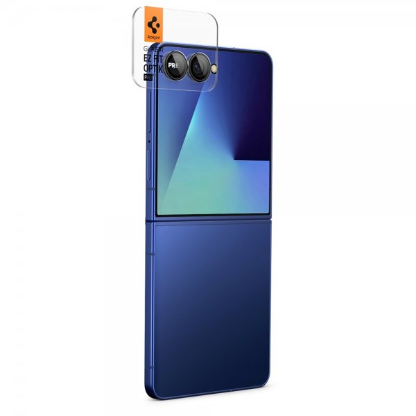 Spigen Samsung Galaxy Z Flip 7 Kamerasuojus GLAS.tR EZ Fit Optik Pro 2-pakkaus